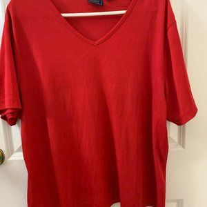 Laura Scott RIbbed v neck